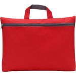 Polyester (600D) conference bag Elfrieda, red (5235-08)