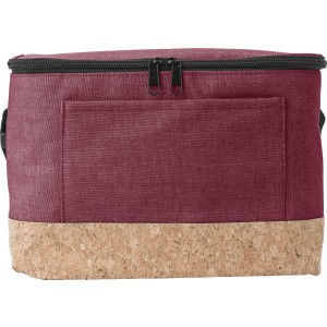 Polyester (600D) cooler bag Dieter, red (Cooler bags)