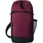 Polyester (600D) cross shoulder bag Brandon, red (967416-08)