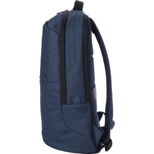 Polyester (600D) laptop backpack Nicolas, Blue (Backpacks)