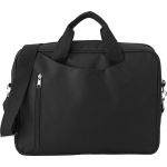 Polyester (600D) laptop bag, black (3560-01)