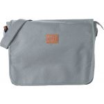 Polyester (600D) shoulder bag, grey (8494-03)
