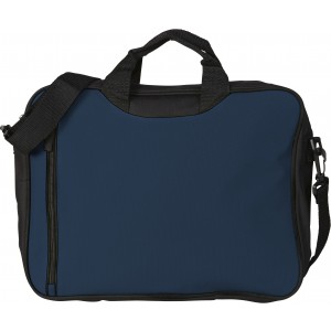 Polyester (600D) shoulder bag Nicola, blue (Laptop & Conference bags)