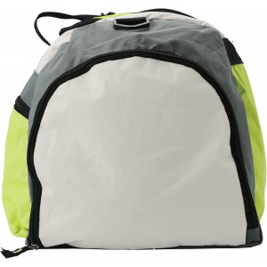 Polyester (600D) sports bag, lime (Travel bags)