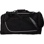 Polyester (600D) sports bag Ren, black (7658-01)