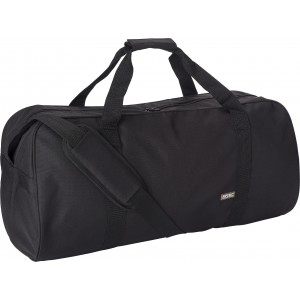 Polyester (600D) sports bag Roscoe, black (Travel bags)