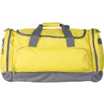 Polyester (600D) sports bag, Yellow (6431-06)