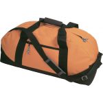 Polyester (600D) sports/travel bag, orange (5688-07)