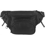 Polyester (600D) waist bag, black (5668-01)