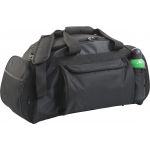 Polyester (600D) weekend/travel bag, black (0933-01)