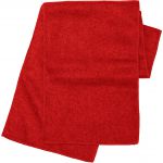 Polyester fleece (200 gr/m2) scarf Maddison, red (1743-08)
