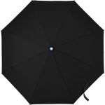 Pongee umbrella Jamelia, black (7964-01CD)