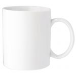 Porcelain mug, 0.3 ltr, white (47056)