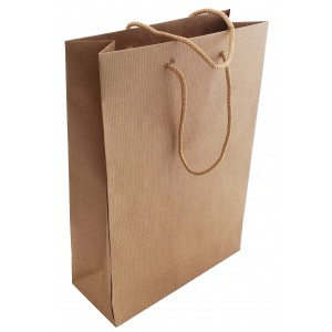 Paper bag, beige (Pouches, paper bags, carriers)