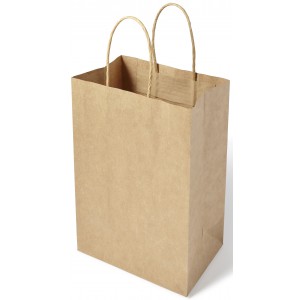 Paper bag Mehmet, brown (Pouches, paper bags, carriers)