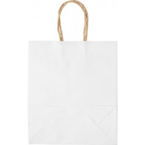Paper giftbag Mariano, white (Pouches, paper bags, carriers)