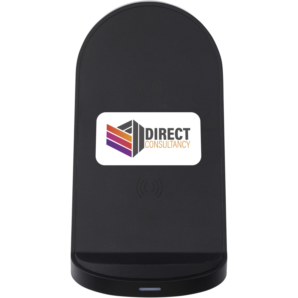 Loop kabellose Ladestation mit 15W Doppelspule aus recycelte (Powerbanks)