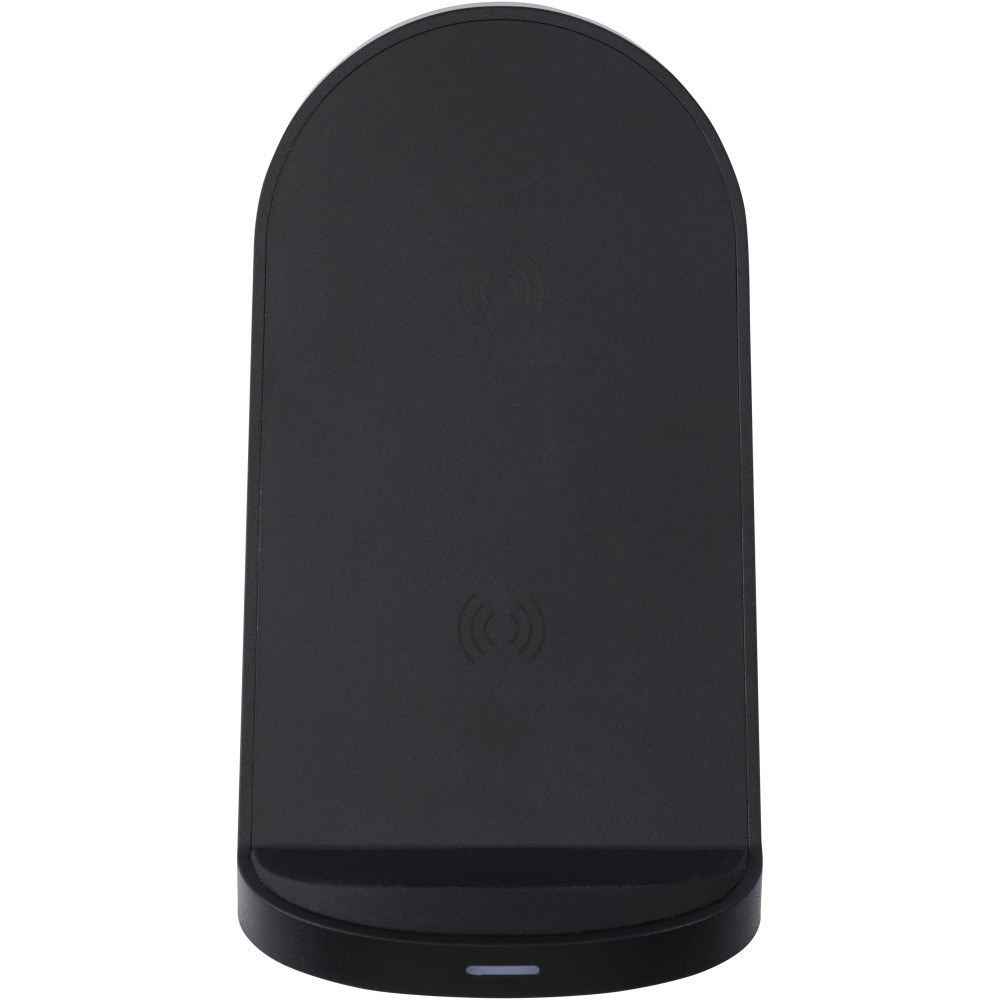 Loop kabellose Ladestation mit 15W Doppelspule aus recycelte (Powerbanks)