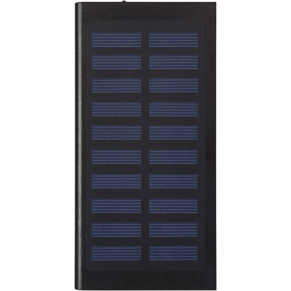 Stellar 8000 mAh Solar Powerbank, schwarz (Powerbanks)