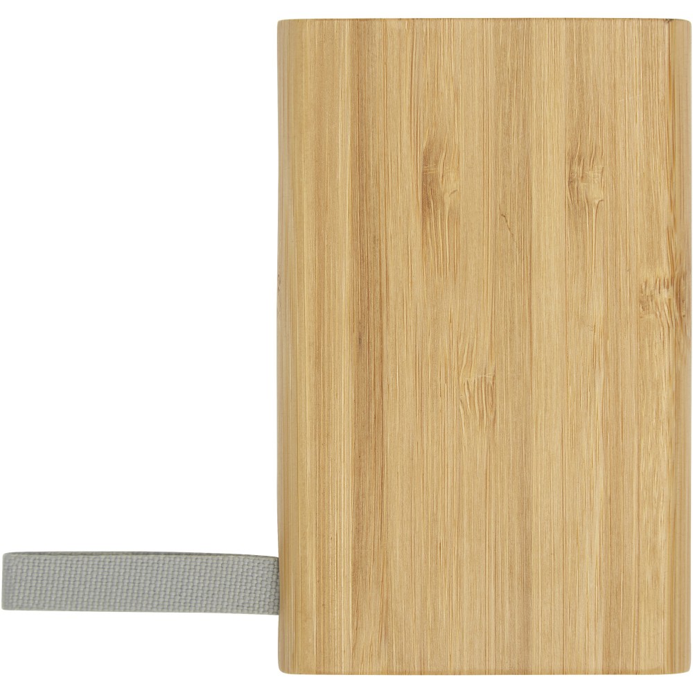 Tulda 5000 mAh Powerbank aus Bambus, natur (Powerbanks)