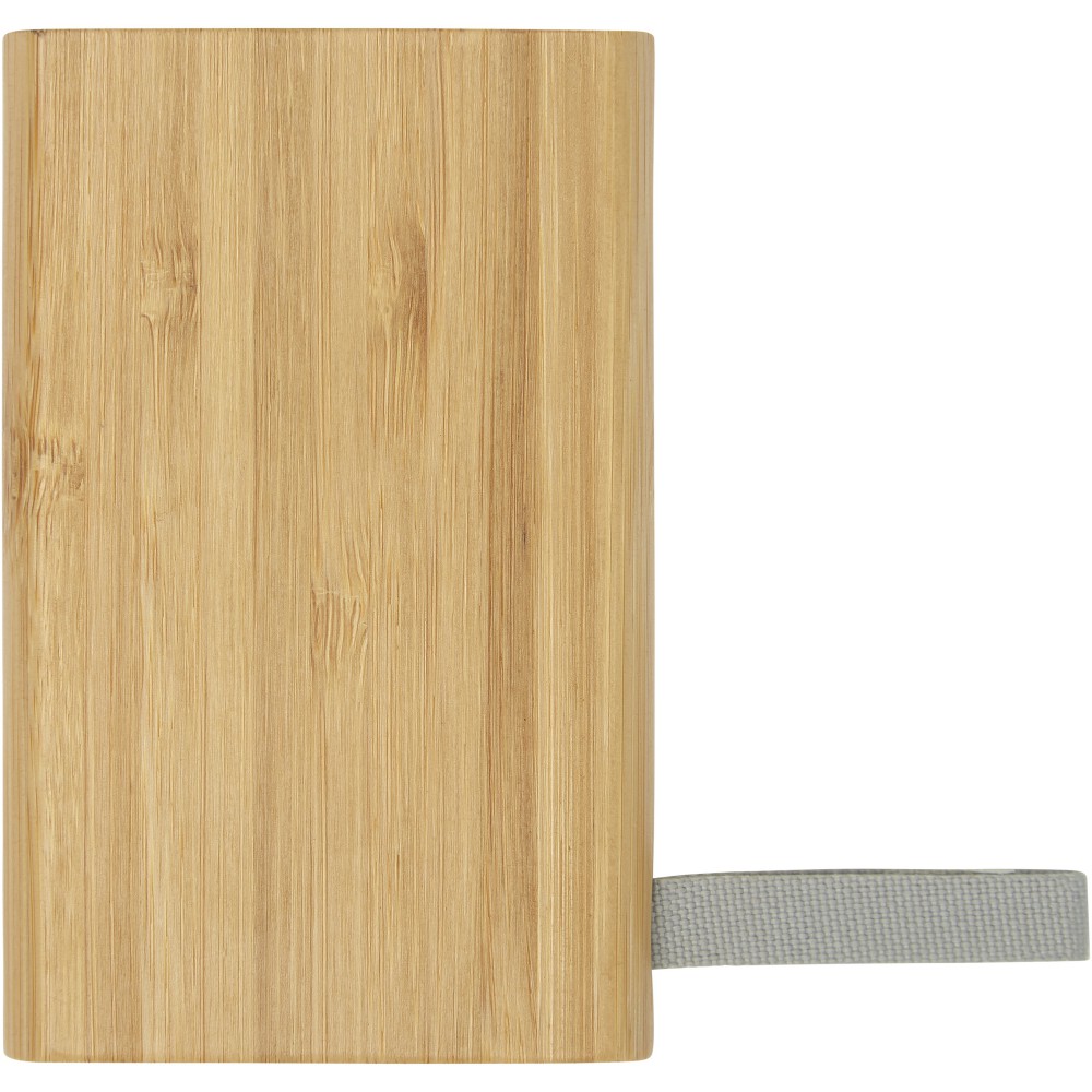 Tulda 5000 mAh Powerbank aus Bambus, natur (Powerbanks)