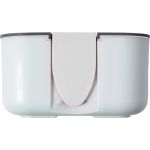 PP and silicone lunchbox Veronica, white (8520-02)