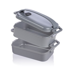 PP lunchbox Selwyn, grey (Kchenutensilien aus Kunststoff)