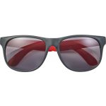 PP sunglasses with coloured legs, red (8556-08)