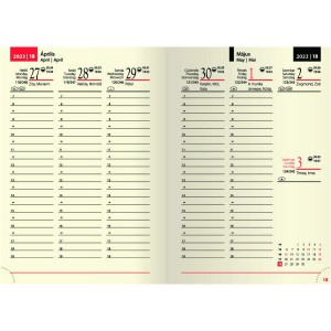 Prmium A - A/5 napi, szrke (Calendars)