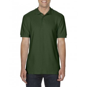 PREMIUM COTTON<SUP>(r)</SUP> ADULT DOUBLE PIQU POLO, Forest Green (Polo shirt, 90-100% cotton)