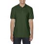 PREMIUM COTTON(r) ADULT DOUBLE PIQU POLO, Forest Green