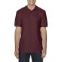 PREMIUM COTTON<SUP>(r)</SUP> ADULT DOUBLE PIQU POLO, Maroon