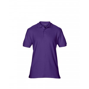 PREMIUM COTTON<SUP>(r)</SUP> ADULT DOUBLE PIQU POLO, Purple (Polo shirt, 90-100% cotton)