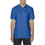 PREMIUM COTTON<sup>®</sup> ADULT DOUBLE PIQU POLO, Royal (GI85800RO)