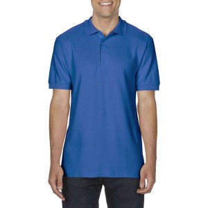 PREMIUM COTTON<SUP>(r)</SUP> ADULT DOUBLE PIQU POLO, Royal (Polo shirt, 90-100% cotton)