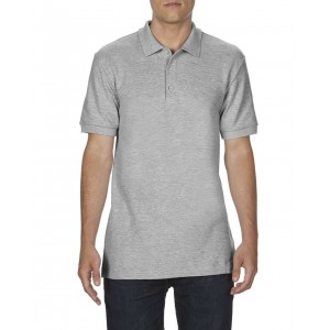 PREMIUM COTTON<SUP>(r)</SUP> ADULT DOUBLE PIQU POLO, RS Sport Grey (Polo shirt, 90-100% cotton)