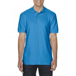 PREMIUM COTTON<SUP>(r)</SUP> ADULT DOUBLE PIQU POLO, Sapphire (Polo shirt, 90-100% cotton)