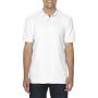 PREMIUM COTTON(r) ADULT DOUBLE PIQU POLO, White