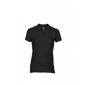 PREMIUM COTTON(r) LADIES' DOUBLE PIQU POLO, Black (Polo shirt, 90-100% cotton)