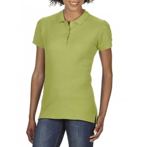 PREMIUM COTTON(r) LADIES' DOUBLE PIQU POLO, Kiwi (Polo shirt, 90-100% cotton)