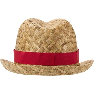 Pricus straw hat, Red, Natural (Mtzen)