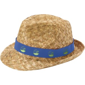 Pricus straw hat, Royal blue, Natural (Mtzen)