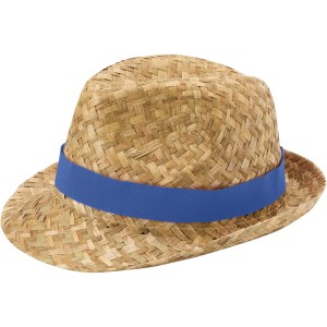 Pricus straw hat, Royal blue, Natural (Mtzen)
