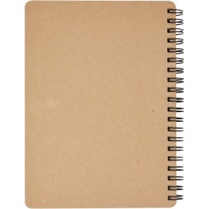 Priestly recycled notebook with pen, Natural,Red (Notebooks)