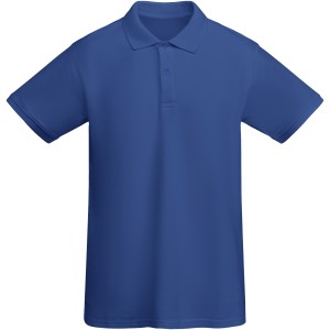 Prince short sleeve men's polo, Royal (Polo shirt, 90-100% cotton)