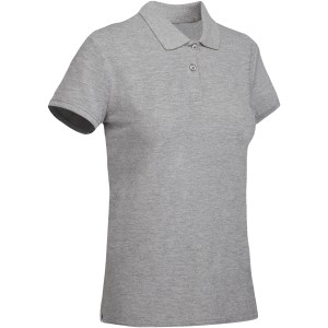 Prince short sleeve women's polo, Marl Grey (Polo shirt, 90-100% cotton)