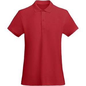 Prince short sleeve women's polo, Red (Polo shirt, 90-100% cotton)