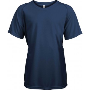 ProAct Kids Sports T-shirt, Navy, 8/10 (T-shirt, mixed fiber, synthetic)