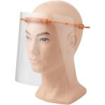 Protective face visor - Medium, Orange (21025131)