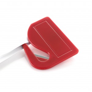 PS letter opener Franco, red (Office desk equipment)